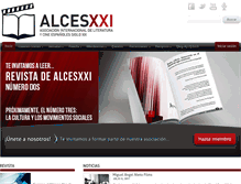 Tablet Screenshot of alcesxxi.org